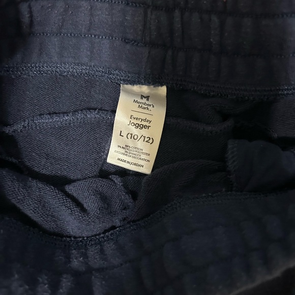 Boy’s Jogger Sweatpants Bundle - Set of 3 - NBA 76ers, Members Mark Size M 10/12 - Picture 9 of 12